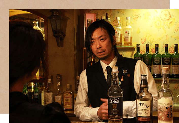 オーナー接客シーン